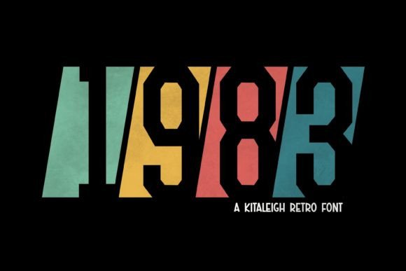1983: A Retro Font for Authentic 80s Design