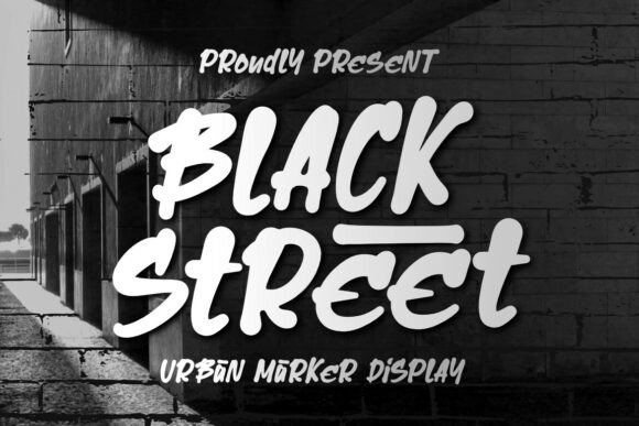 Black Street: Unleash Raw Urban Energy in Your Designs