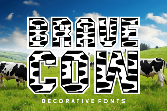 Brave Cow: A Font That Brings Personality to the Page