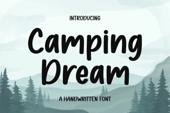 Bringing a Handmade Touch to Modern Projects with the Camping Dream Font