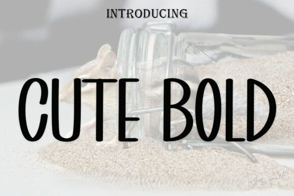 Cute Bold: The Hand-Drawn Calligraphy Font with Real Impact