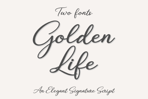 Golden Life: A Practical Guide to Integrating a Signature Script Font Duo into Your Creative Workflow