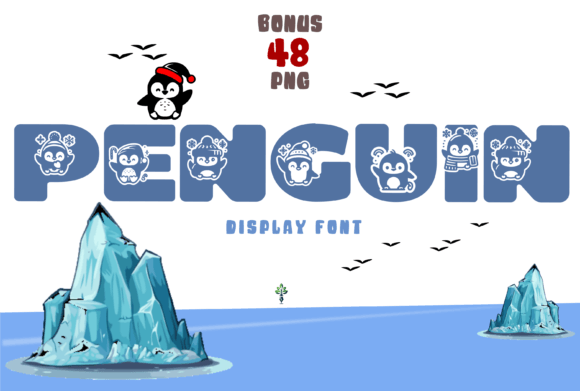 Introducing Penguin: The Display Font That Brings Irresistible Charm to Your Creative Projects