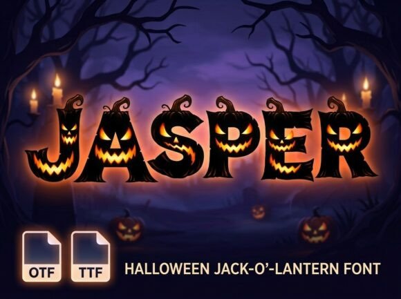 Light Up the Night: How the Jasper Font Transforms Halloween Design