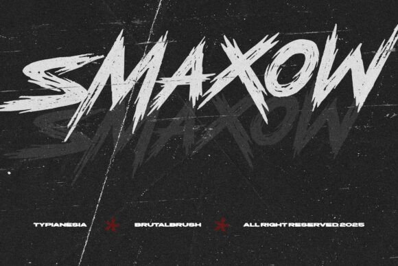 Smaxow: Capturing the Raw Energy of Street Culture in Digital Typography