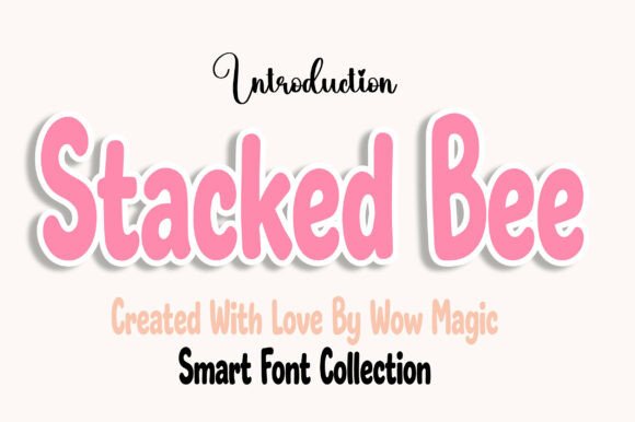 Stacked Bee: Crafting Joyful and Bold Visual Identities