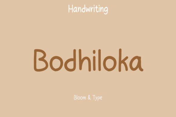 The Art of Authenticity: How Bodhiloka Font Redefines Modern Typography