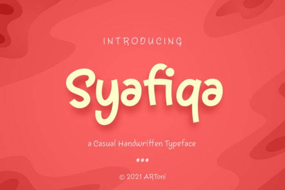 The Enduring Charm of Handwritten Design with Syafiqa