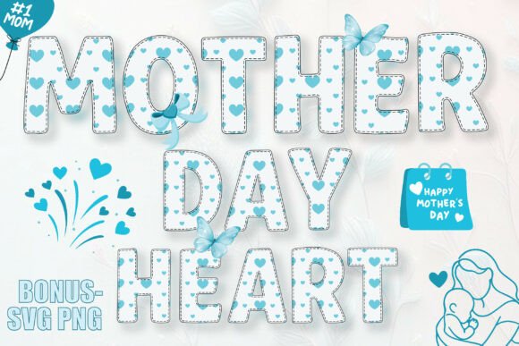 The Mother Day Heart: A Design Asset for Crafting Sincere Tributes