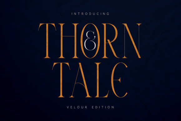 Thorn Tale: Evaluating a Serif Font of Dark Elegance and Craftsmanship