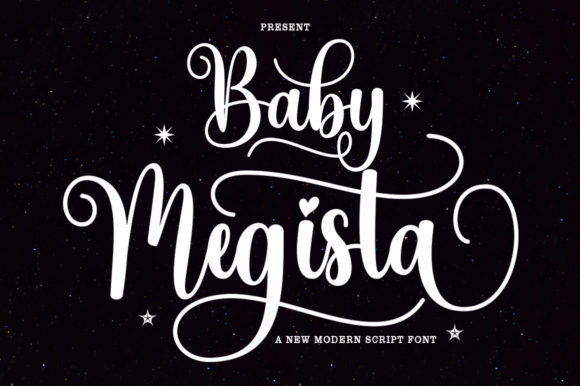 Understanding Baby Megista: A Detailed Look at a Decorative Script Font